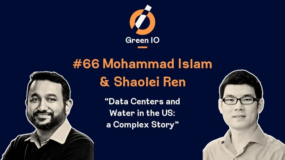 A thumbnail image, featuring two men in business attire, accompanied by the title 'Mohammed Islam & Shaolei Ren'.