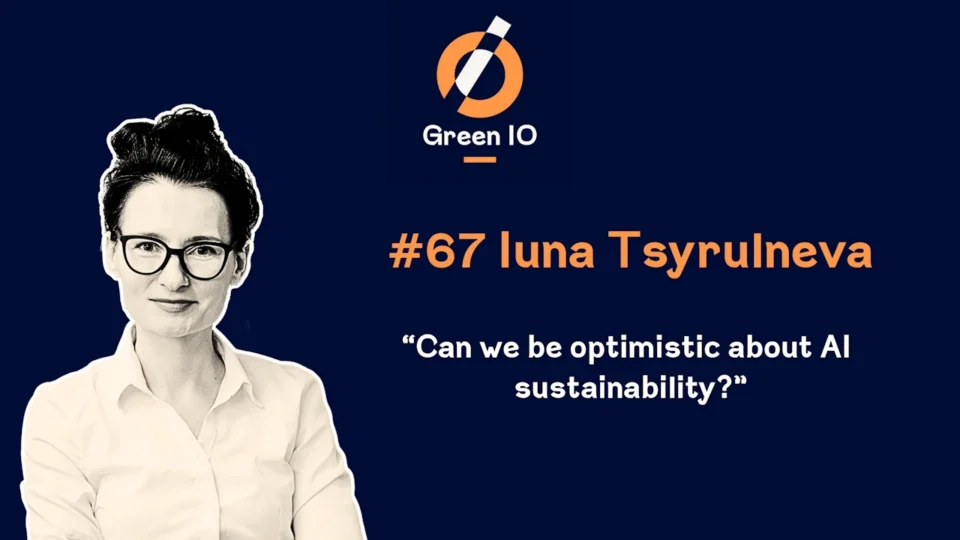 A thumbnail image of a business woman wearing glasses, featuring the text 'Iuna Tsyrulneva'.