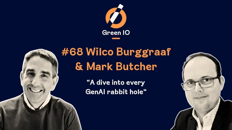 A thumbnail image of two men wearing business attire, accompanied by the title 'Wilco Burggraaf and Mark Butcher'.